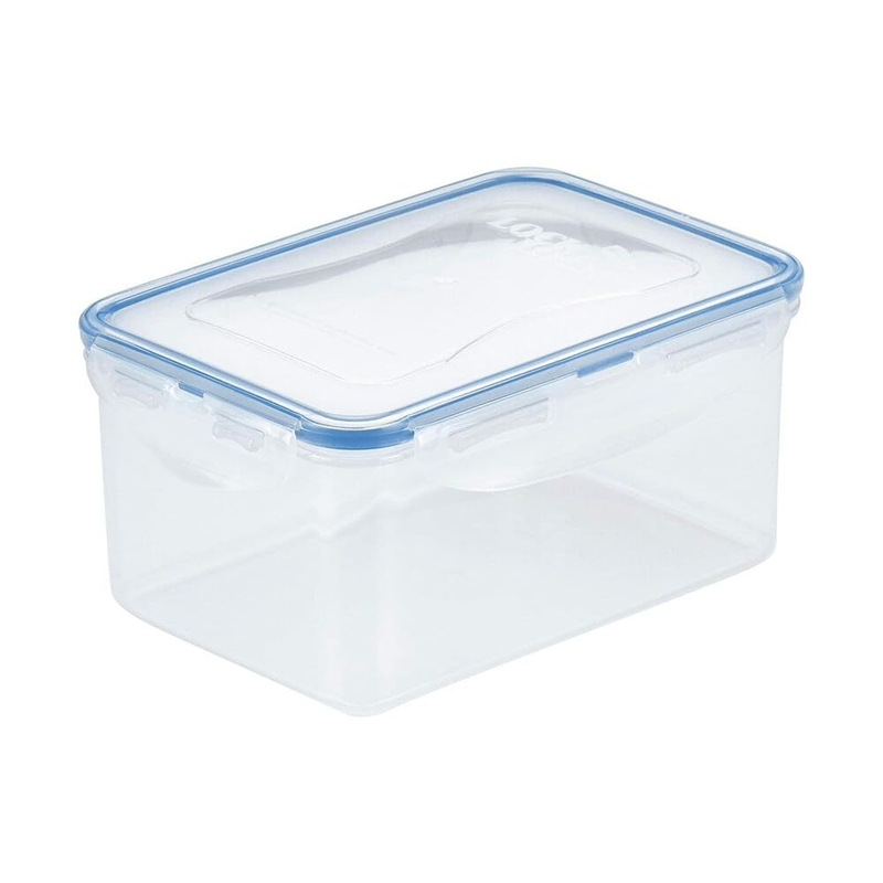 Plastic Food Storage Container| Set Of 2| Transparent Box With Airtight Lid